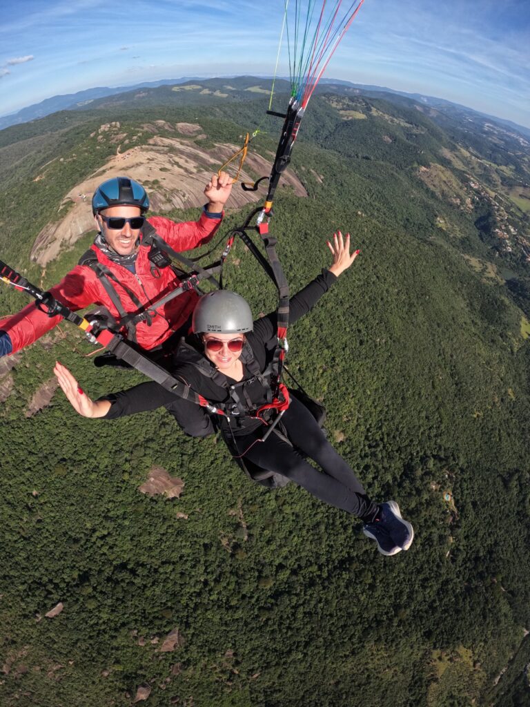 Voo Duplo de Parapente